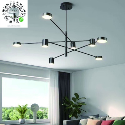 北歐現代簡約創意個性客廳咖啡廳餐廳大廳臥室藝術可旋轉角度吊燈