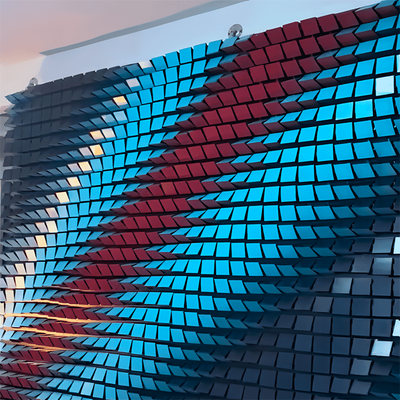 機械矩陣動態翻轉屏