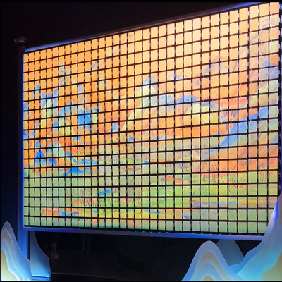 機械矩陣動態翻轉屏