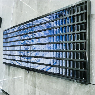 DMS機械矩陣動態單面翻轉屏裝置